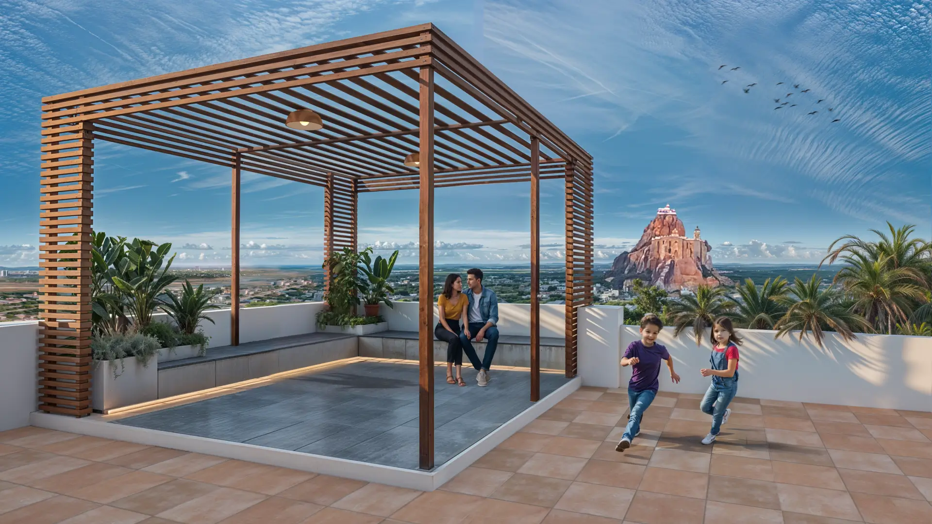 Modern living area inside upscale porur flats and apartments featuring TV wall and premium interiors