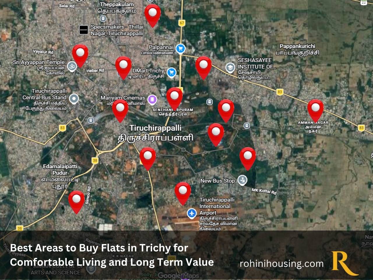 Best Areas to Buy Flats in Trichy for Comfortable Living and Long Term Value
